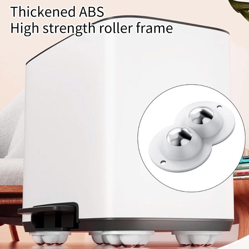 Heavy Load Furniture Movers with Double Bearings Not Drilling Required Multipurpose Furniture Casters Wheel for House