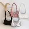 Fashionable Underarm Bag For Women Street Style Pu Small Shoulder Bag