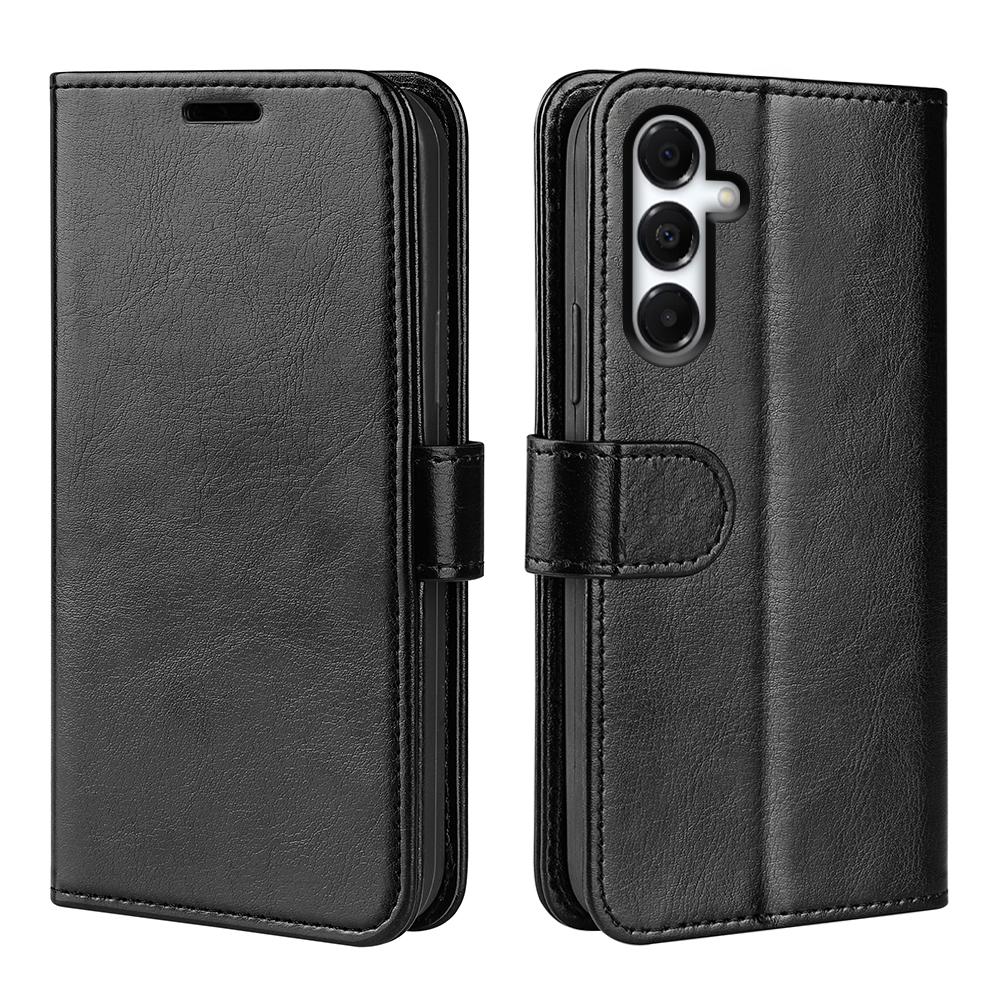 For Samsung Galaxy A17 Case Crazy Horse Texture Stand Leather Phone Cover