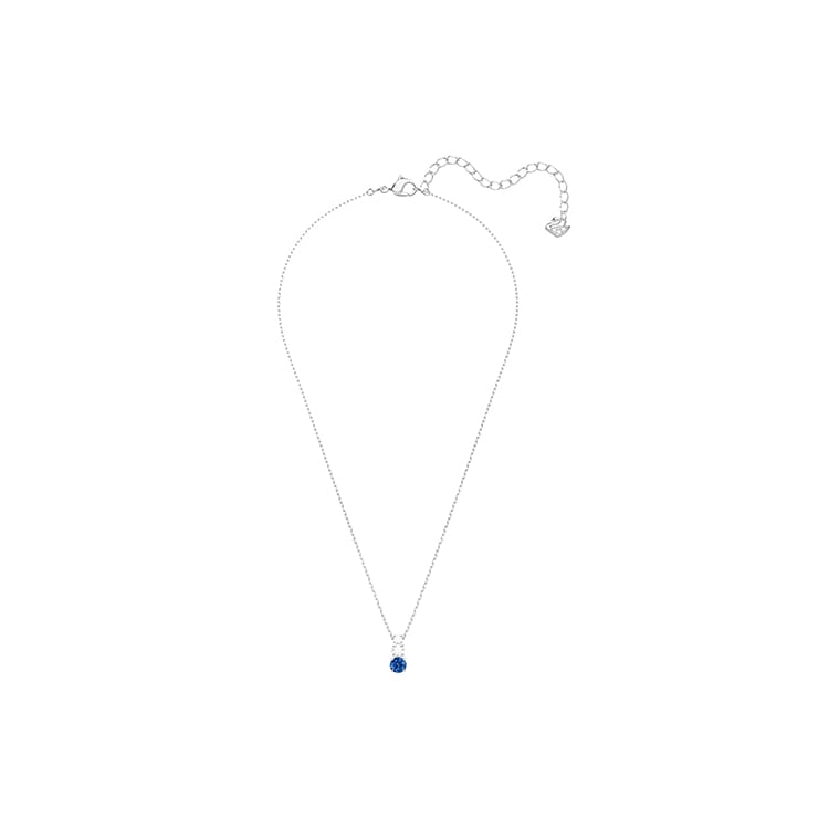 Swarovski Rhodium plated Necklaces Women's Blue 5416156
