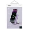 UNIQ Powerbank Hoveo 5000mAh USB-C 20WPD Fast Charge Wireless Magnetic Lilac/lilac Lavender