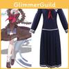 Fashionable Danganronpa Toko Fukawa Uniform Costume Set For Anime Enthusiasts