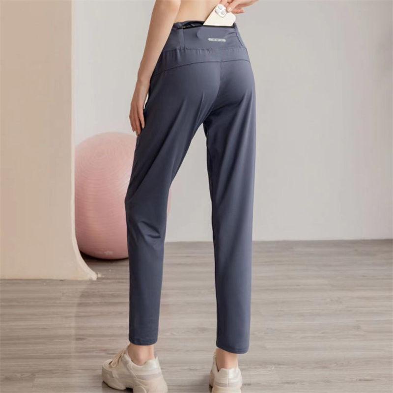 Rychleschnoucí fitness šortky: Prodyšné, zeštíhlující, nadměrné kalhoty na jógu a běh na léto