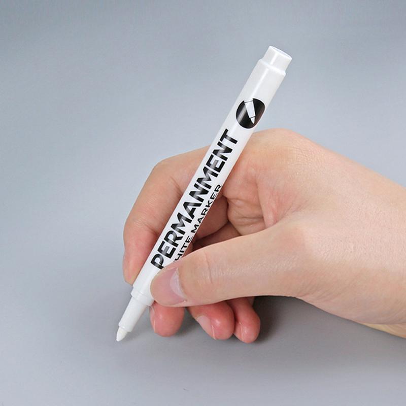 White Paint Pen For Rock Painting,Stone,Ceramic,Glass,Wood,Tire,Fabric,Metal,Canvas. Set Of 3/6/12 Acrylic Paint White Marker