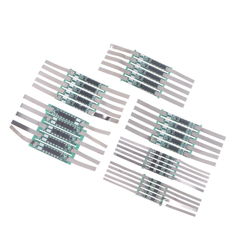 5Pcs 2A 3A 4.5A 6A 7.5A 9A Bms Pcm Lithium Battery Protection Board With Nickel Strip Welding For 1S 3.2V Li-Ion Lithium Battery