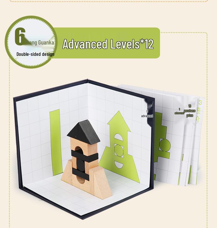 3D Space City Building Blocks Set: Geometric Shapes for Teaching Spatial Thinking