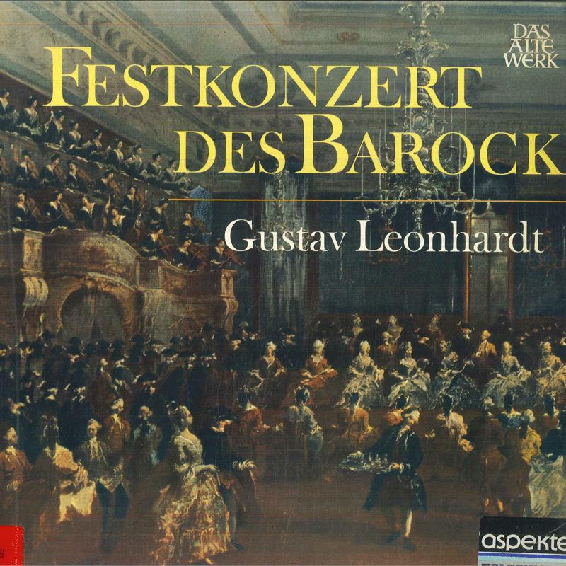 

LP Record GUSTAV LEONHARDT Bach Festkonzert Des Barock 641356 TELEFUNKEN Germany Classical Used