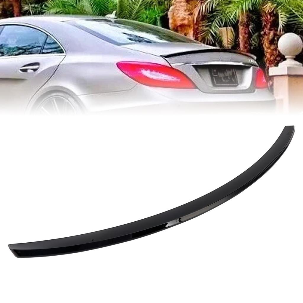 Gloss Black Rear Boot Spoiler For Mercedes-Benz CLS-Class W218 C218 10-18