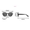 New Fashionable Children Sunglasses Cute Cat Eyeframe Boys and Girls Trendy Dressing Baby Outdoor Decoration Eyewear Uv400