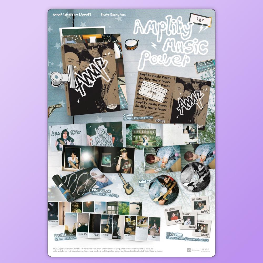 (PRE-ORDER) AxMxP - 1st Album AxMxP (Photo Essay by AxMxP Ver.)