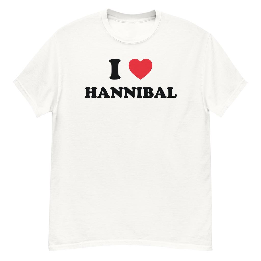I Love Hannibal Shirt, I Love Custom Name Shirt, Funny Personalized Y2K Tee, 2000s Nostalgia Shirt, Retro Name Shirt,