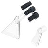 Clear Vacuum Squeegee Accessory Set Cleaning Attachment Suitable for Efficient Carpet Sofa and Automotive Detailing
