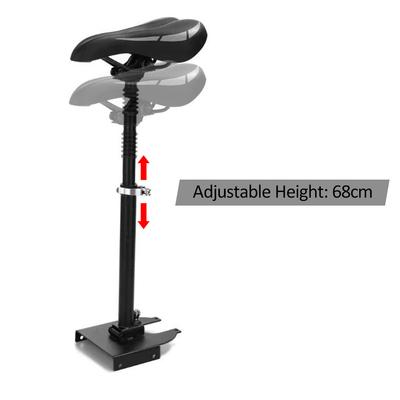 Electric Skateboard Saddle Foldable Adjustable Height Shock-Absorbing Folding Seat Chair