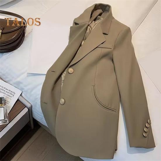 Women's Jacket Suit Casual Office Blazer Female Coat Lapel Collar Business Jacket for Work Party Outdoor Leisure Time