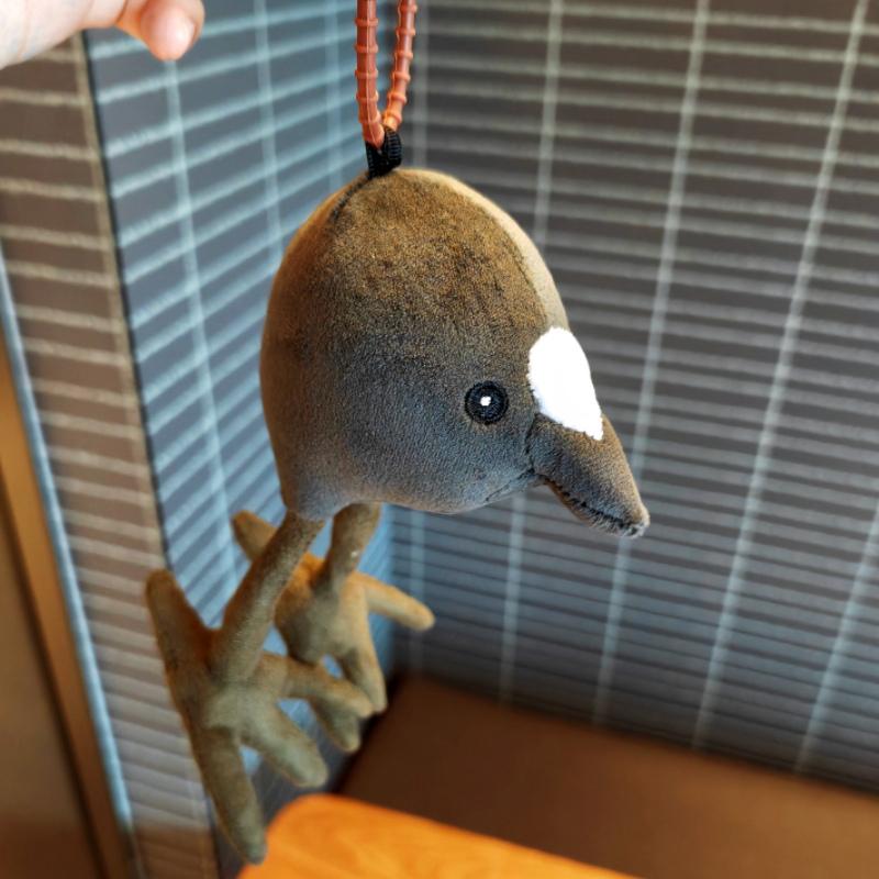 16/40Cm Porphyrio Porphyrio Vogelpop Gevuld Pluche Speelgoed Zoals Echt Dier Pluche Decor Man Cadeau 16cm pendant