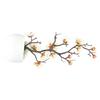 1 Piece Artificial Plum Blossom Potted Plants Simulation Small Bonsai Office Desktop Ornaments Home Decoration