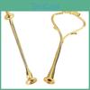 Tiers Multi Stand Tray Cake Handle Fruit Plate Hardware Fitting Holder2tiers Crown Gold