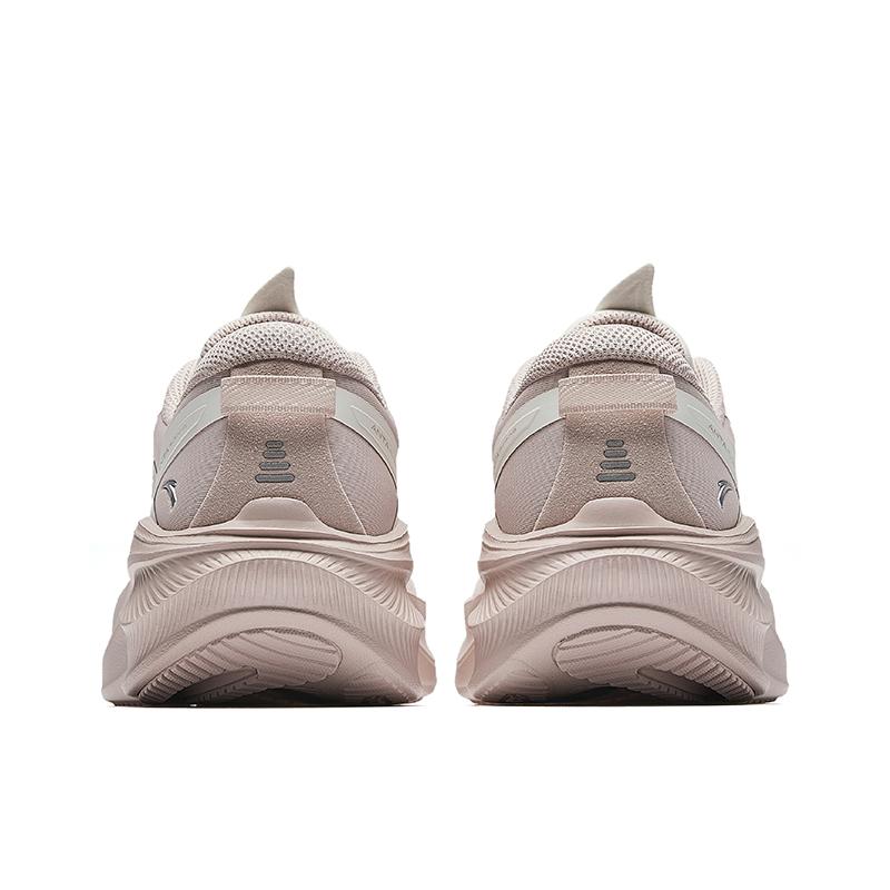 New Anta Leaf 5.0 Slip Resistant Abrasion Resistant Low top Running Shoes Women's White Pink 922425555-10