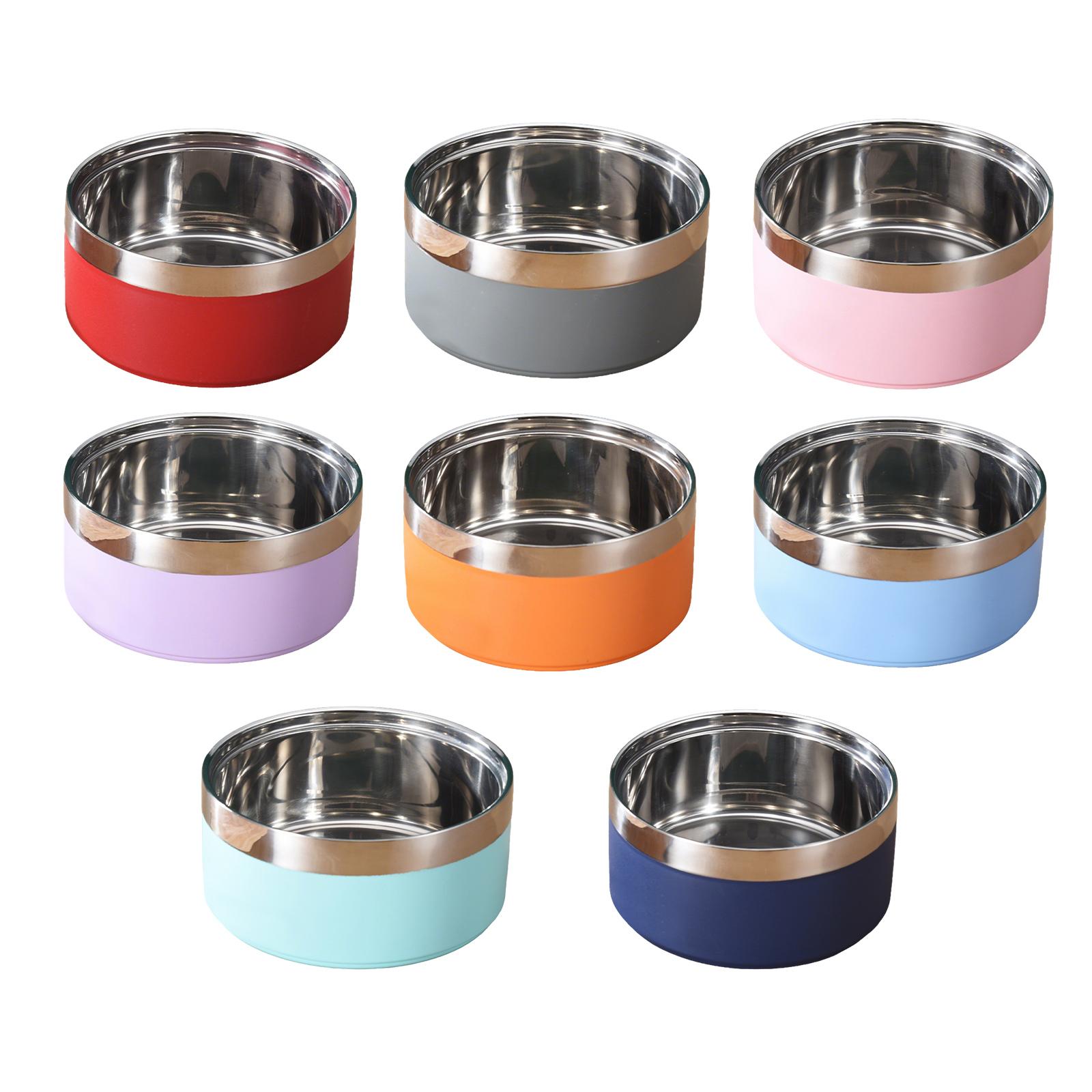 

Personalized Custom Pet Non-slip Stainless Steel Bowl S