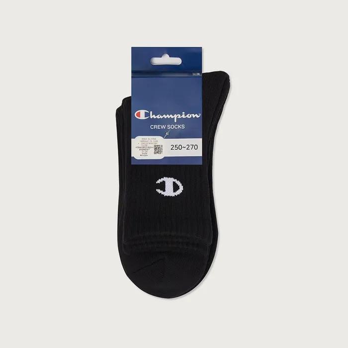 [3-pack] Mono C Logo Mid Socks Black