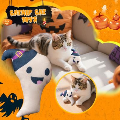 Halloween Cat Toys, Catnip Plush Toys, Soft And Cat Toys, Perfect For Indoor Play And Exercise