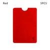 5PCS Cover Safety Credit Cards Bank Aluminium Blocking Anti Thief Rfid Card Holder