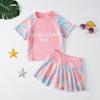 Princess Cartoon Skirted Swimsuit for Girls - Cute & Conservative