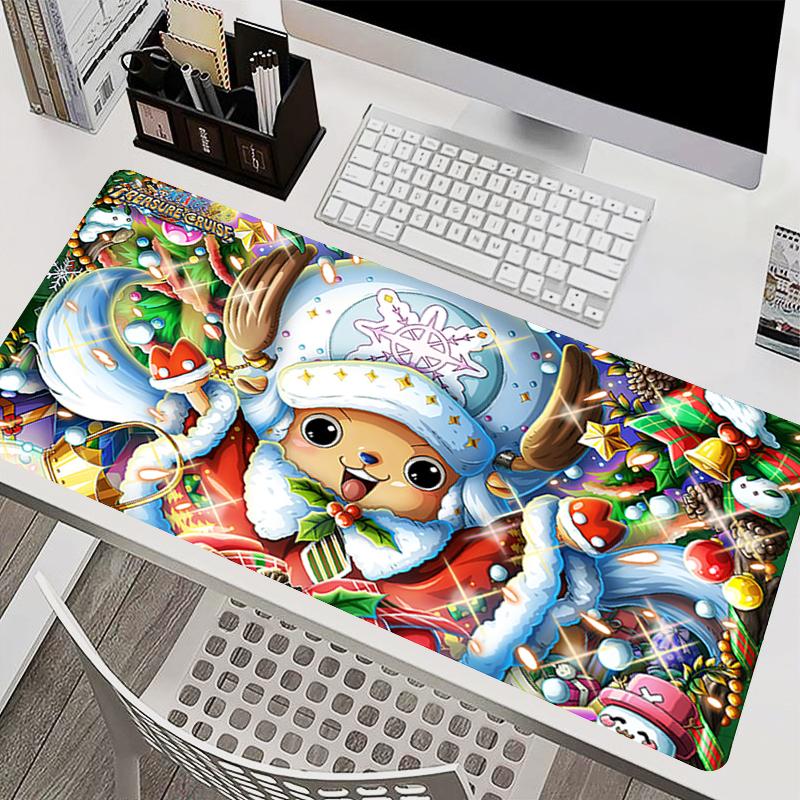 Mouse Pad Nonslip Gaming Accessories Oone Ppiece Tony Tony Chopper Computer Desk Mat Xxl Extended Keyboard Pad Anime Mousepad