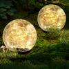1PC Solar Cracked Glass Light - LED Waterproof Garden Light Garden Decor for Pathways/Lawn/Courtyard