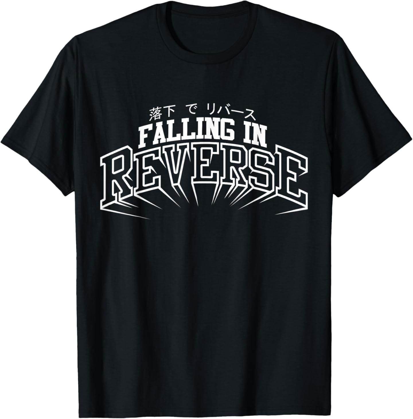 Falling In Reverse - Japan Arc - Official Merchandise T-Shirt Mens Womens Tees Top L