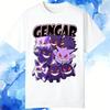 Anime Gengar Graphic T Shirt Man Pokemon 2026 Oversized Women Casual Cotton Short Sleeve Tee Streetwear Y2k Clothes Summer Tops