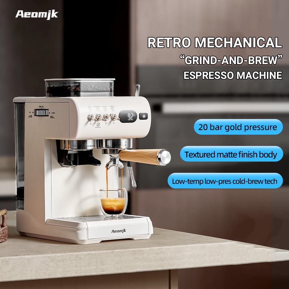 

Aeomjk EU Aimo Ke Cold Brew Coffee Maker with Milk Frother