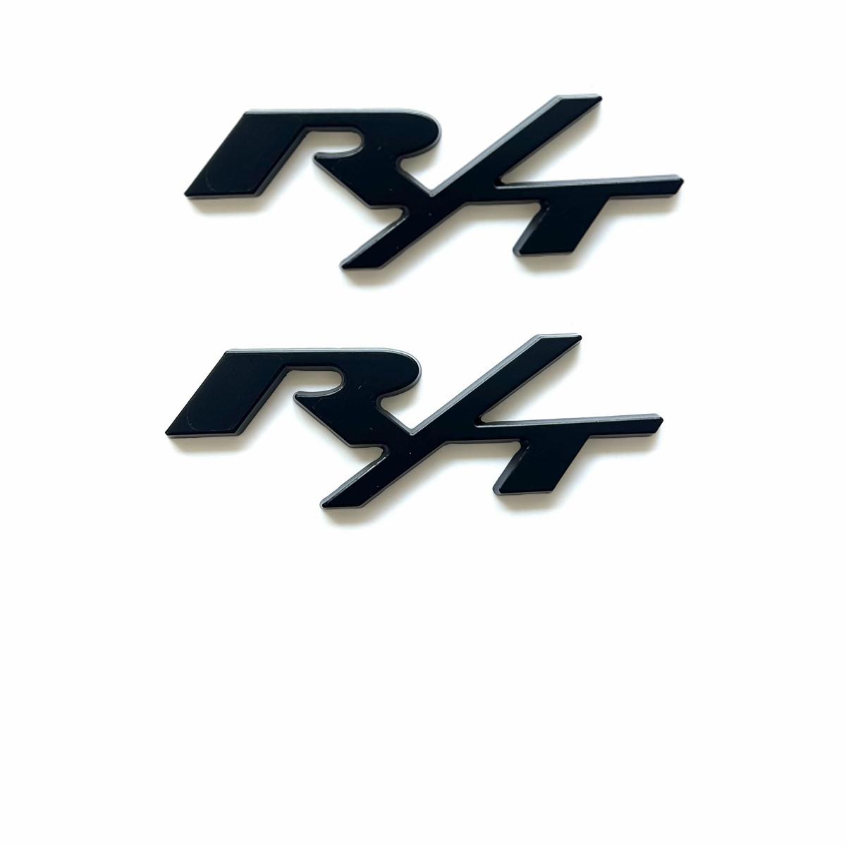 3D Металлическая Красная Черная Наклейка с Логотипом RT R/T Эмблема Решетки Радиатора Значок Задней Крышки Багажника Автомобиля Для Спортивной Этикетки Аксессуары