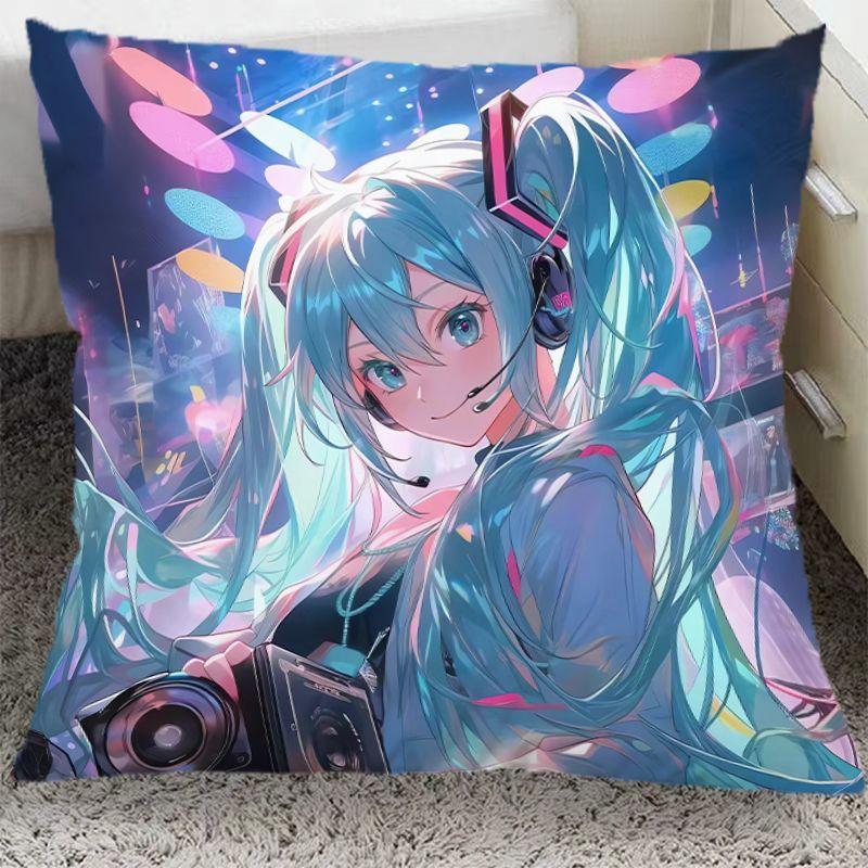 Hatsune Miku Periféria Dvojrozmerný Vankúš Študentská Izba Animácia Spálňový Vankúš Obývacia Izba Pohovka Vankúš Narodeninový Darček