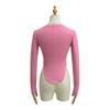 Spicy Girl Sweetheart Neck Slimming Long Sleeve Fitness Top for Women - Spring/Summer Collection