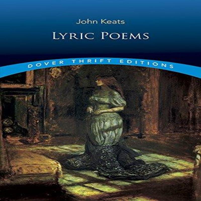 Lyric Poems by John Keats Paperback Book 9780486268712