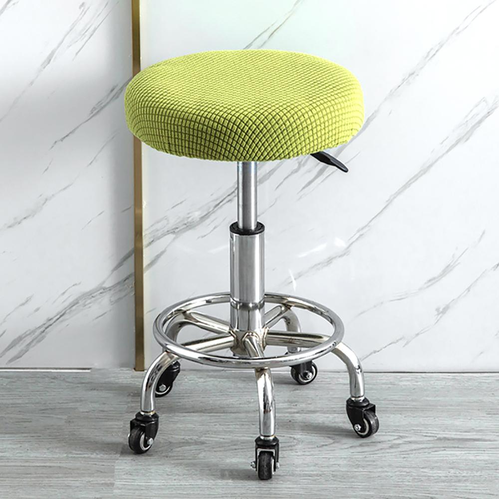 New Printed Round Chair Cover Bar Stool Cover Fashion Elastic Seat Cover Elastic Chair Slipcover Cover Home Textile