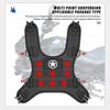 Motorcycle Fuel Tank Bag Base Vest Portable Motorbike Tank Bags Mounting Kit for Universal Off-road Motorcycle Fuel Tank Pack
