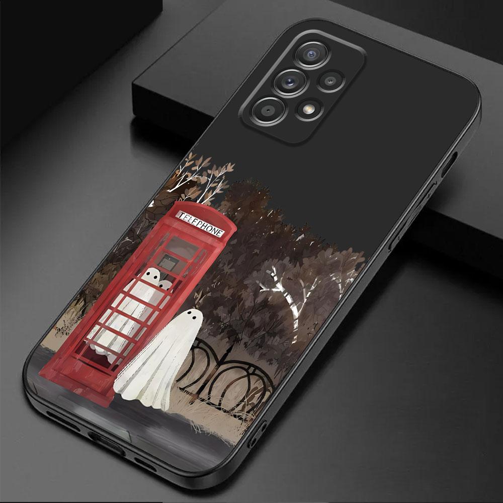 Little Ghost TPU Soft Case for Samsung Galaxy A34 A42 A32 A53 A23 A22 A54 A24 A13 A73 A52 A33 A72 A12 A14 A11 A21s Cover Back