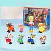 Large Police Dog Plush Toy Set Paw Patrol Rescue Truck Team Red Ears Children's Gift