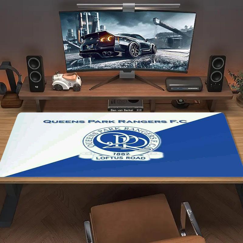 Queens Park Rangers Color Mouse Pad Large Gaming Table Cushion Non-slip Laptop Tablet Big Mousepad XXL Mat Mini PC Playmat With Lock Edge