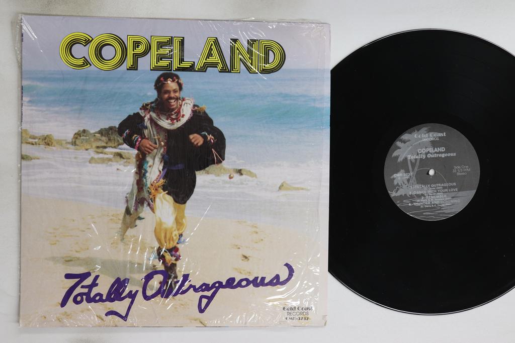LP Record COPELAND  Totally Outrageous CMR3737 GOLD COAST 1982 US SoulFunk Used