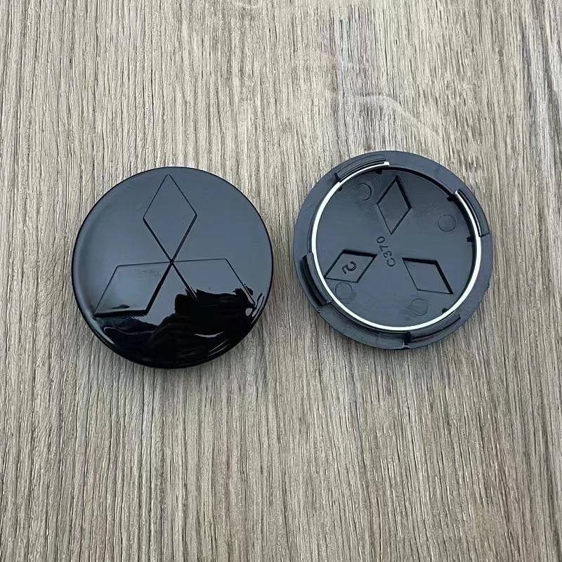4ks 60mm Středová krytka náboje kola auta Krytka středu disku Kryt náboje krytka krytu náboje kola auta Pro Mitsubishi Asx Lancer Outlander Pajero Ralliart