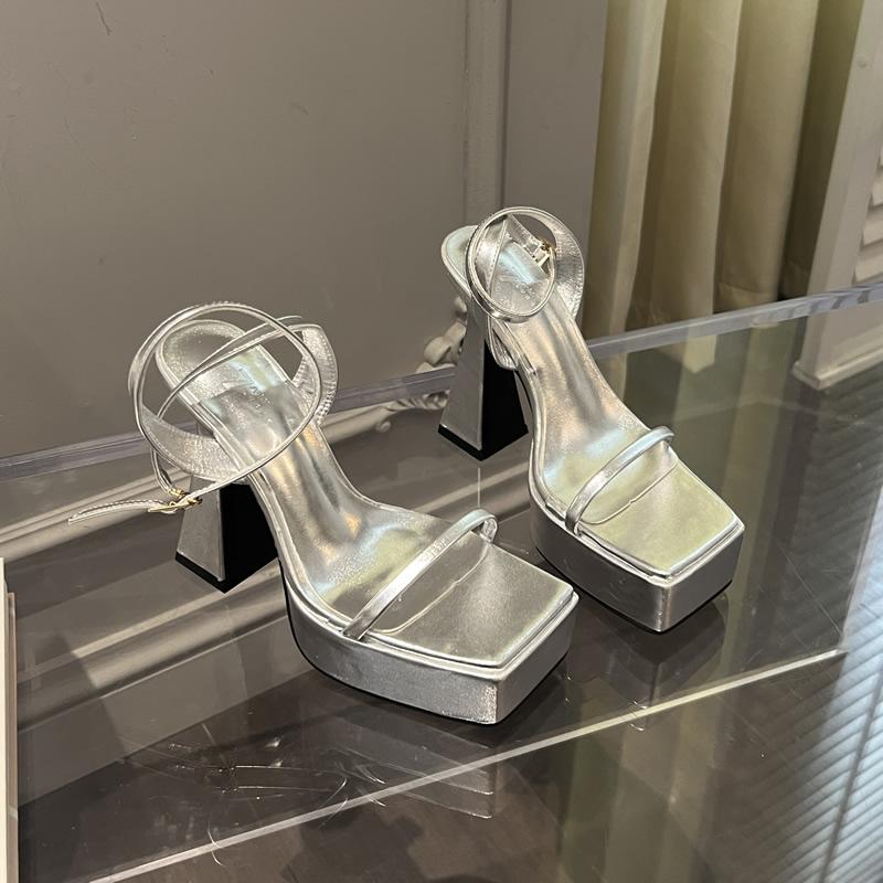 

2025 Summer Thick Bottom One-piece Strap Women s Shoes European Style Waterproof Platform Heels Shoes Rubber Microfiber Lining 39 чорний