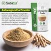 Neutraved 100% Natural Ashwagandha Powder Relieves Stress and Anxiety | Food-Grade Stand-Up Zipper Pouch - 200 G