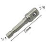 1/3 Stück Schlagschrauber-Adapter 1/4 3/8 1/2 Zoll Nuss-Treiber-Stecknüsse Sechskant-Schaft Verlängerung Für Schraubendreher-Griff Werkzeug