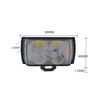 Motorcycle LED Flasher Headlights Lens Spotlight Running Light Hi/Low Beam Driving Auxiliary Fog Lamp For Truck SUV ATV Scooters