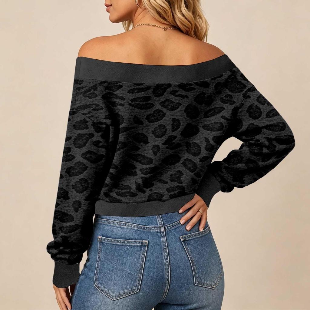 Women's Long Sleeve Loose Fit Stylish Casual Top for Everyday Wear