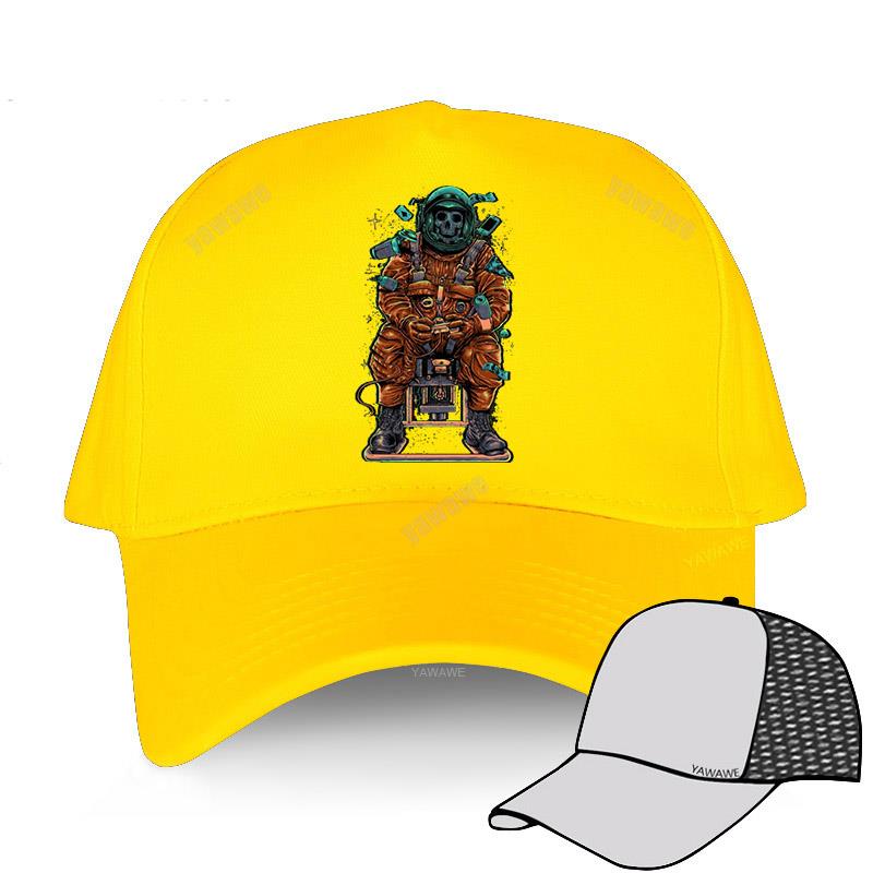 

Последние хлопковые летние бейсболки для мужчин, Snapback Alone In Space Robot, шляпа Harajuku в стиле хип-хоп, женская кепка для взрослых yawawe, кепка для гольфа Adjustable