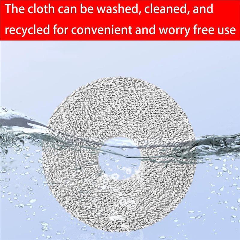 Retail For Xiaomi For Robot Vacuum S40 Pro/OV71GL 7PCS Replacement Parts- Main Brush, Side Brush, HEPA Filter, Mop Cloth Accesso
